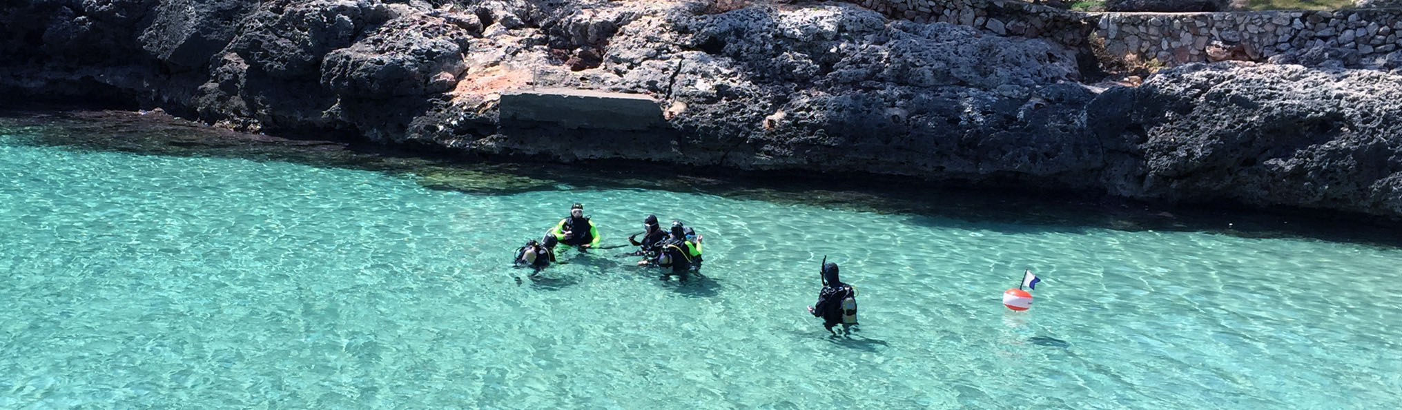 Dive in Cala egos